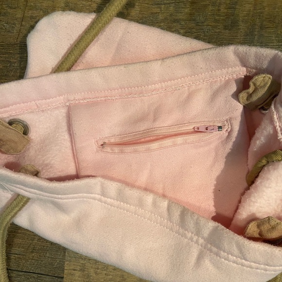 (CLOSET CLOSING FINAL SALE) Vintage Texas A&M Aggies Soft Fleece Bag w/Pocket - Picture 3 of 3